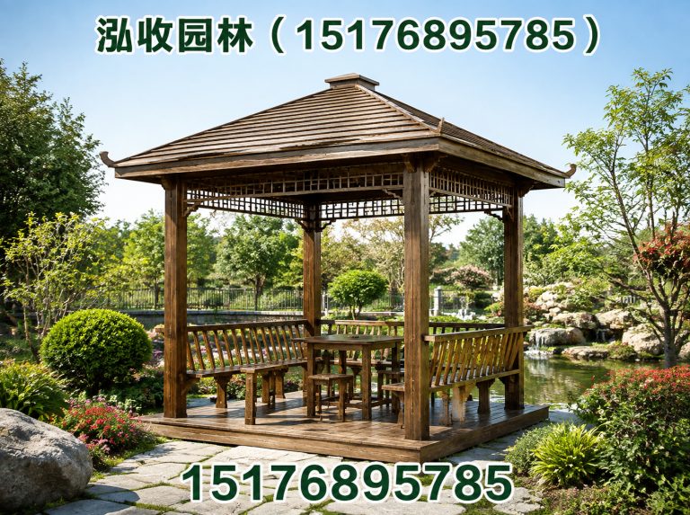 安康塑木地板展示图